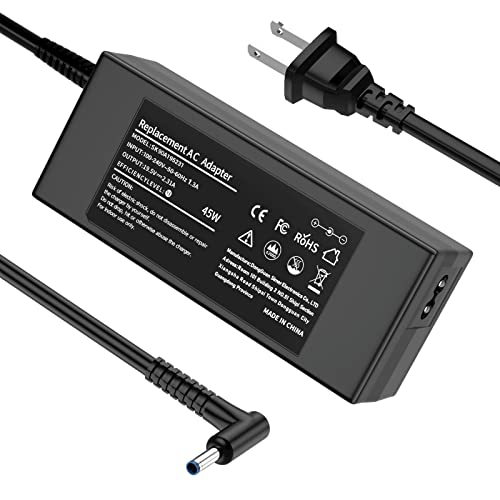 45W Ac Adapter Laptop Charger Compatible For Hp Pavilion X360 Charger M3 U103Dx M3 U001Dx 11 N010Dx 13 A010Dx 13 A110Dx 13 S128N