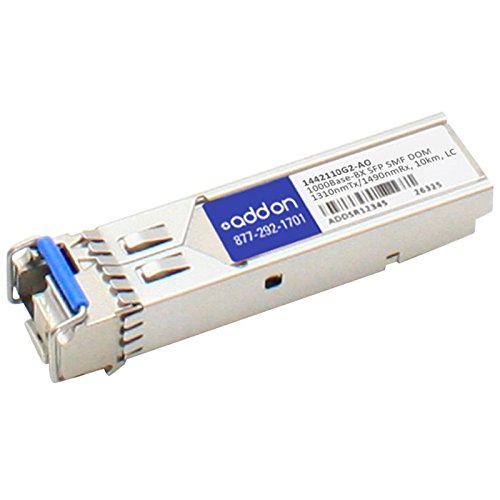 Addon Networking Sfp Mini Gbic Transceiver Module, Lc Single Mode (1442110G2 Ao)