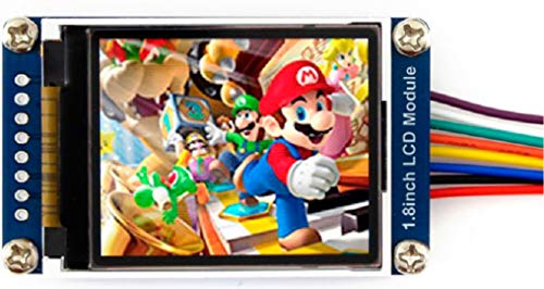 Waveshare 1.8 LCD Display Module 128x160 Pixels SPI Interface for Raspberry Pi, Jetson Nano, Arduino - 65K RGB Color