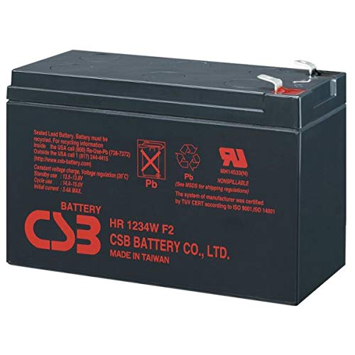 New Csb Brand Hr1234Wf2 High Rate 12V 9Ah 34W Sla Batteries F2 Terminals