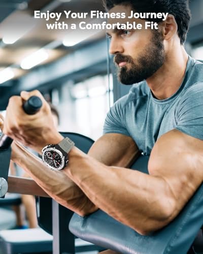 Astorgos Sport Band Compatible With Amazfit T-Rex 3 Smart Watch, Soft Silicone Replacement Watch Strap With A Screwdriver For Me