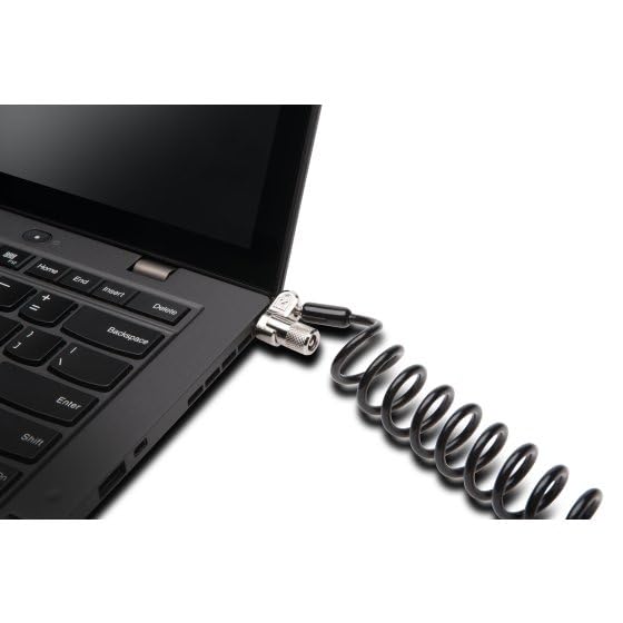 Kensington Microsaver 2.0 Portable Keyed Cable Lock For Laptops & Other Devices (K64423Ww)