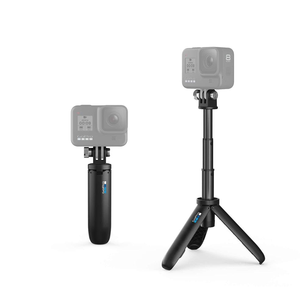 Gopro Travel Kit: Includes Magnetic Swivel Clip, Shorty, And Compact Case - Official Gopro Product, Akttr-002