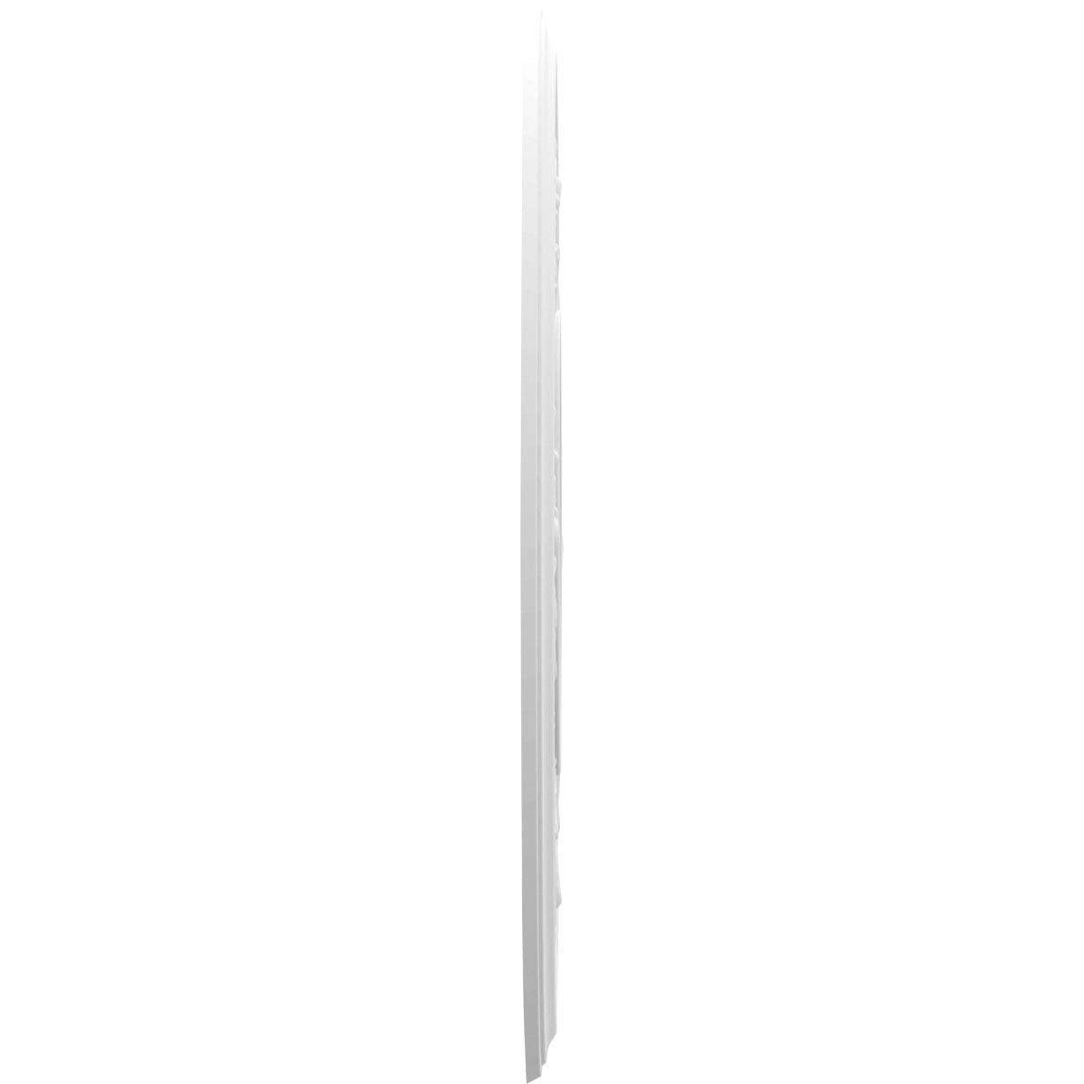 Ekena Millwork Cmp22Ba Baltimore Thermoformed Pvc Ceiling Medallion (Fits Canopies Up To 7 3/4''), 22''Od X 3 1/2''Id X 1''P