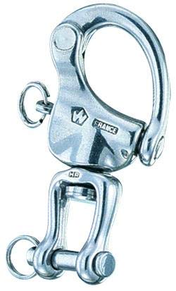 Wichard Hr Snap Shackle With Clevis Pin Swivel - 120Mm Length - 4-23/32'',WBAUVB08FRRL8XW