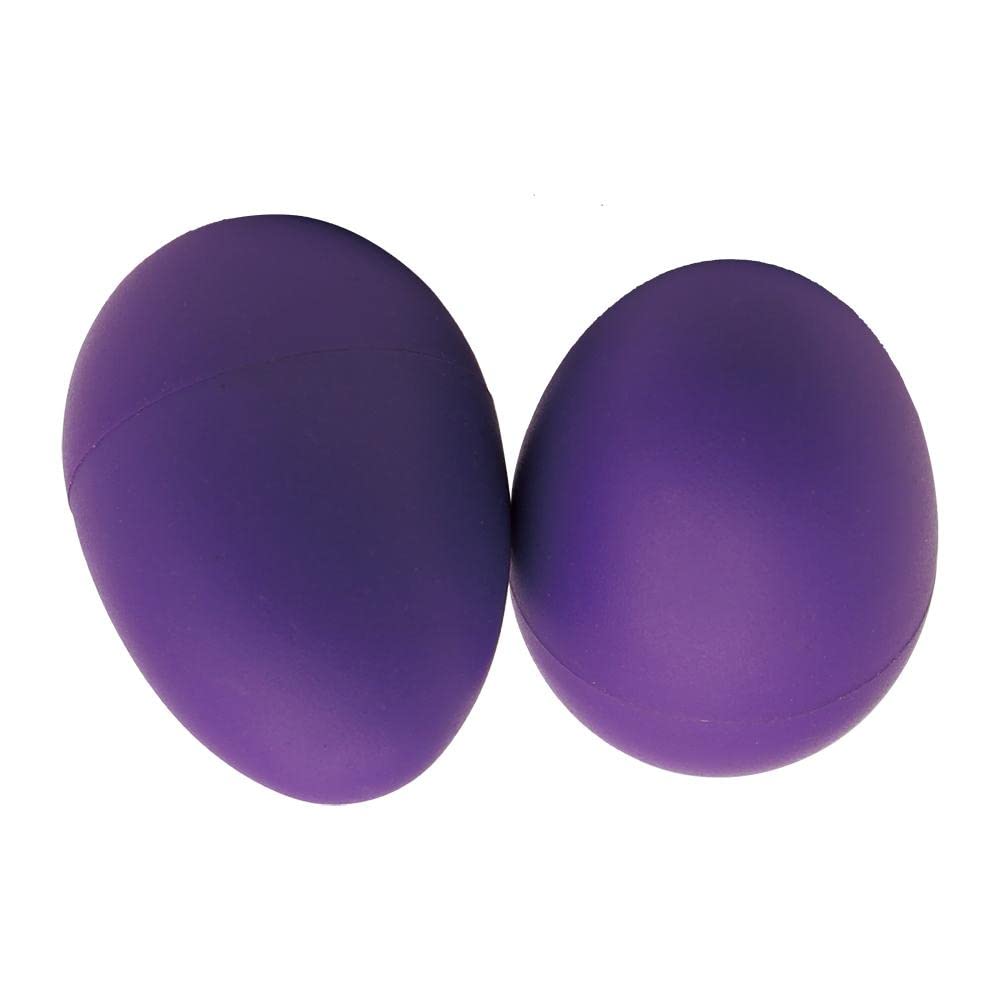 SECRET DESIRE 1 Pair of Purple PP Shaker Eggs Percussion Rhythm Musical Instruments