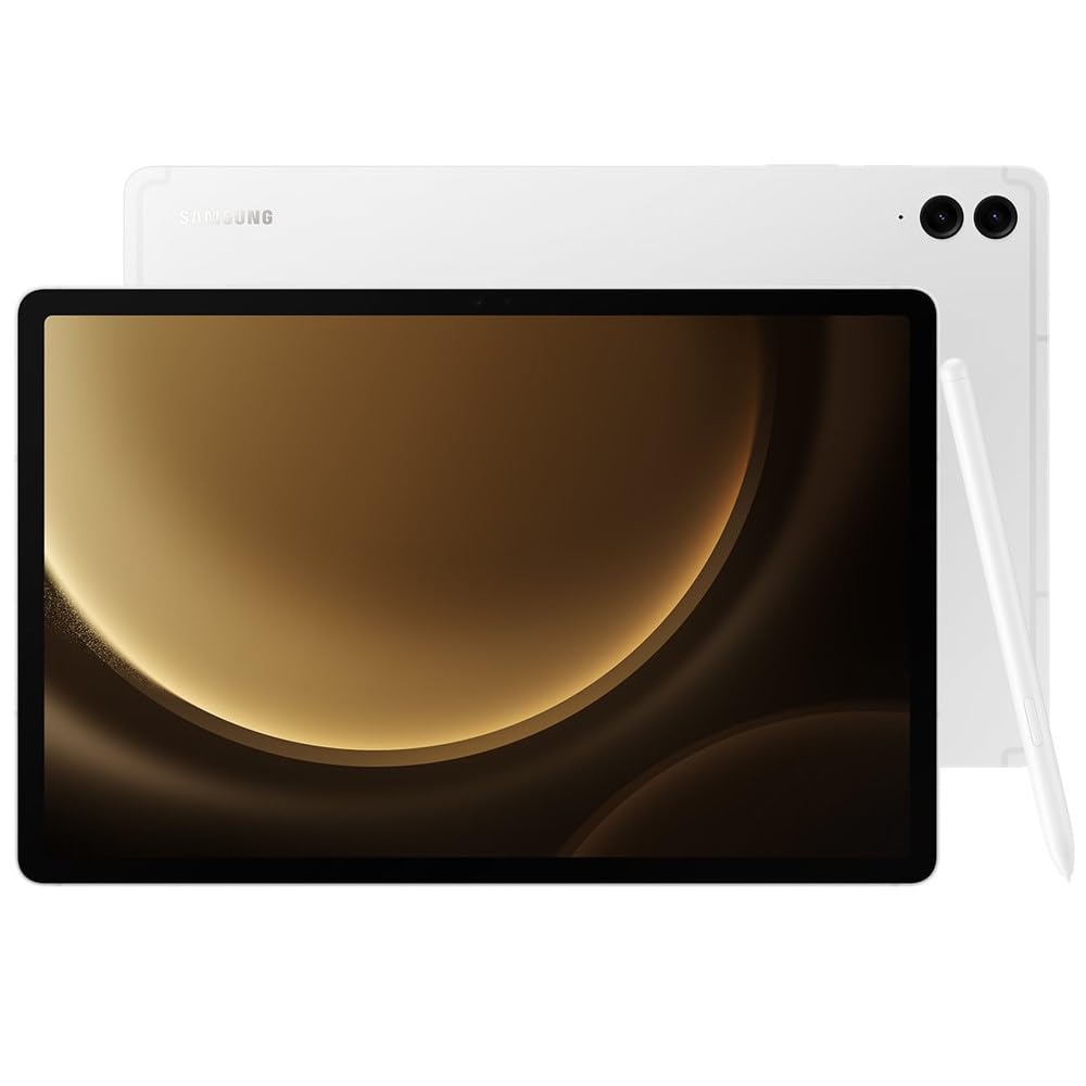 SAMSUNG Galaxy Tab S9 FE+ Plus w/S-Pen (256GB, 12GB, Wi-Fi) 12.4 WiFi 6 Android Tablet, 4K Camera, International Model - X610 (S