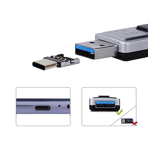 Chenyang 5 Pcs Usb C Otg Adapter Usb C Male To Usb 2.0 Female Ultra Mini Size Connector Adapter