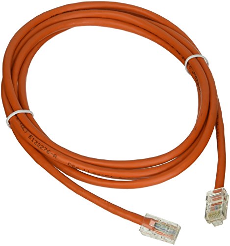 C2G 24509 Cat5E Crossover Cable   Non Booted Unshielded Network Patch Cable, Orange (7 Feet, 2.13 Meters)