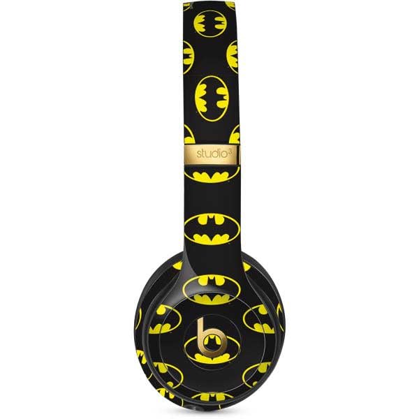 Skinit Decal Audio Skin Compatible With Studio Wireless 3   Officially Licensed Dc Comics Batman Logo All Over Print Design
