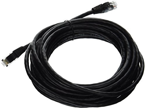 C2G 03987 Cat6 Cable   Snagless Unshielded Ethernet Network Patch Cable, Black (20 Feet, 6.09 Meters)