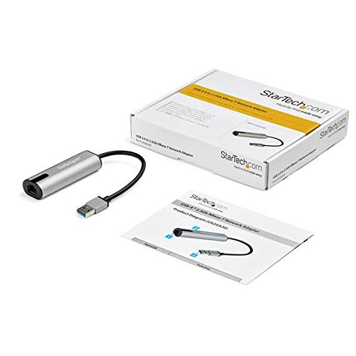 Startech.Com 2.5Gbe Usb A To Ethernet Adapter - Nbase-T Nic - Usb 3.0 Type A 2.5 Gbe /1 Gbe Multi Speed Gigabit Network - Usb 3.