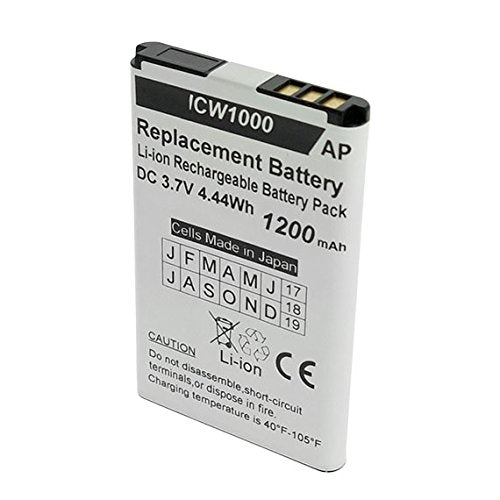 Artisan Power Replacement Battery for UniData ICW-1000G and WPU-7800 Phones. 1200 mAh