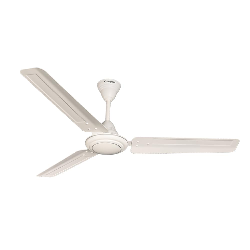 Crompton Ariya Briz 1200 Mm (48 Inch) Ceiling Fan (White) Star Rated Energy Efficient Fans