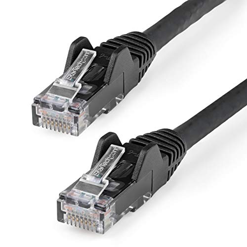 6Ft Lszh Cat6 Ethernet Cable - Black