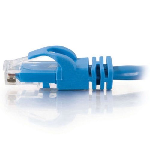C2G/Cables To Go 29002 Cat6 Snagless Unshielded (Utp) Network Patch Cables, 25 Pack, Blue (3 Feet, 0.91 Meters)