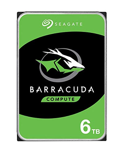 Seagate Barracuda 6Tb Internal Hard Drive Hdd     3.5 Inch Sata 6 Gb/S 5400 Rpm 256Mb Cache For Computer Desktop Pc (St6000Dm003