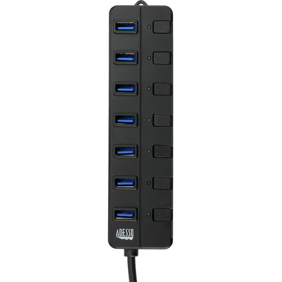 Adesso 7 Port Usb 3.0 Hub