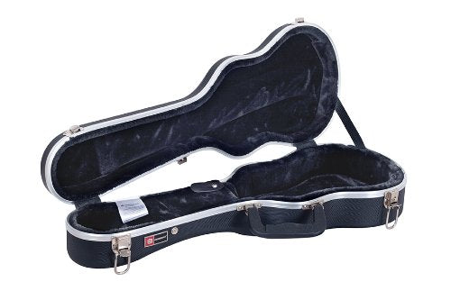 Crossrock, 0-String Concert Ukulele, Super Lightweight Abs Molded Hard Case In Black, (Cra860Cubk)