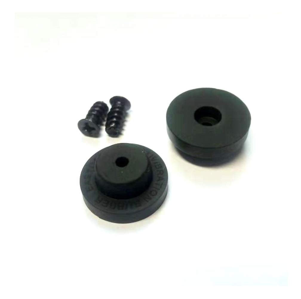 Easycargo Fan Anti Vibration Pads, Fan Damper For Noise Reduction, Silicone Damper For Low Noise Fan 80Mm, 92Mm, 120Mm, 140Mm (Black 16 Pack)