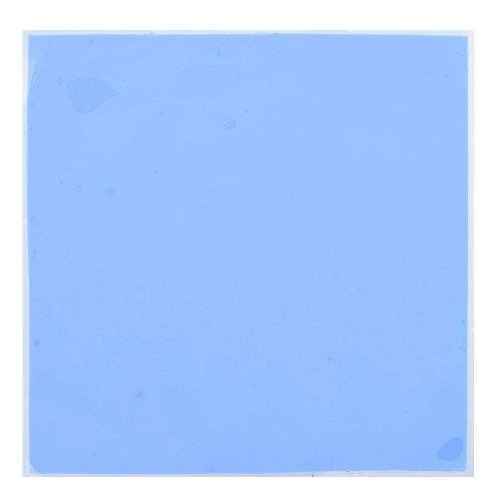 Cpu Thermal Pad, 100Mm X 100Mm X 3Mm Cpu Chip Heatsink Cooling Thermal Conductive Silicone Pad For Cpu Chip Heat Conduction Led