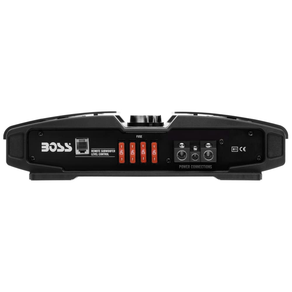 Boss Audio Systems Pd5000 Phantom 5000 Watt, 1, 2, 4 Ohm Stable Class D Monoblock Car Amplifier With Remote Subwoofer Control