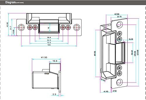Mengqi Control Biometric Access Control System With Fingerprint Reader Strike Lock Exit Button 110V 240V Power Supply Box Frid Cards/Key Fobs For Fingerprint + Password +Id Card Biometric Access Entry
