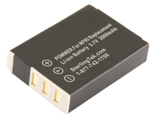 Stk'S Fuji Np 95 Battery   2000 Mah For Fujifilm Finepix X100S, X100, F30, X S1, F31Fd, Real 3D W1, Np 95, Bc 65