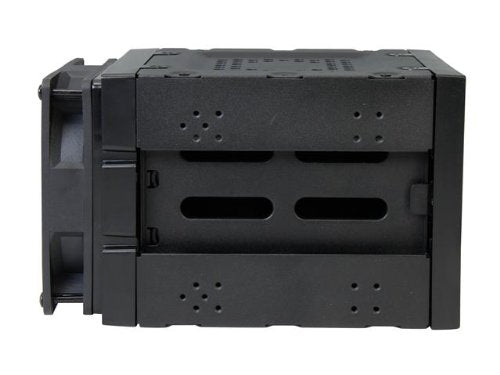 Rosewill 3 X 5.25-Inch To 4 X 3.5-Inch Hot-Swap Sataiii/Sas Hard Disk Drive Cage - Black (Rsv-Sata-Cage-34)