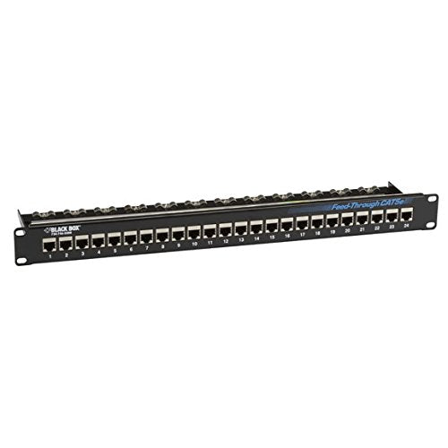 Cat5E Feed Through Patch Panel Shielded
