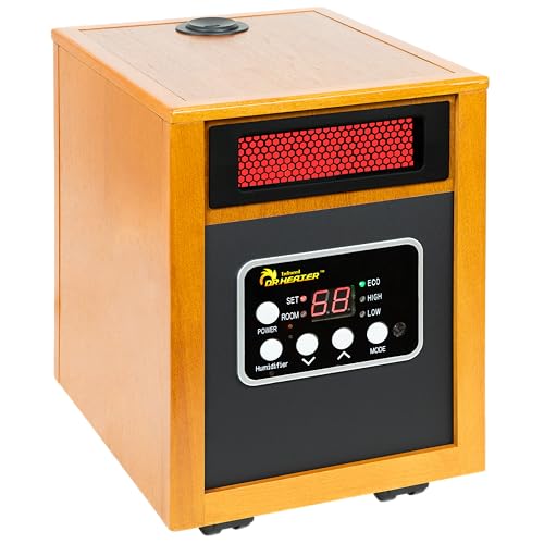 Dr. Infrared Heater Portable Space Heater With Humidifier, 1500 Watt