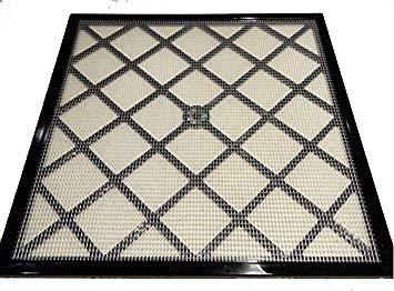 Excalibur 14'' X 14'' Polyscreen Mesh Tray Screen Inserts For 5 And 9 Tray Excalibur Dehydrators (5 Pack)