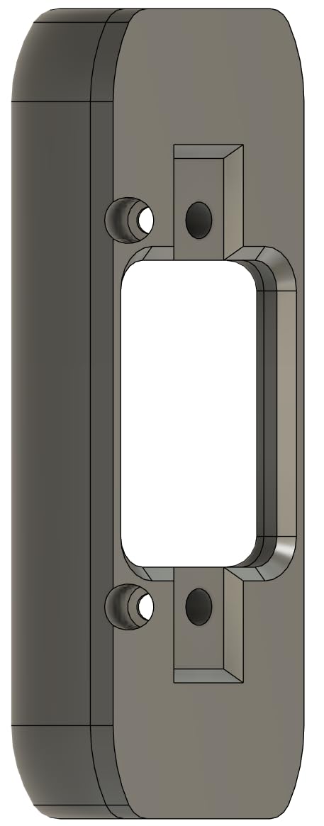 Angled Doorbell Mount Compatible With Eufy S330 Security Video Doorbell (132Mm, 50-Degree, White)