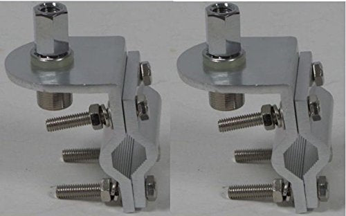 Dual 1500 Watts Antenna Kit, Twin Log 4Ft Antennas, 18Ft Dual Coax, Brackets & Studs