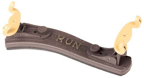 Kun Collapsible Mini Brown Shoulder Rest For 1/16 1/4 Violin