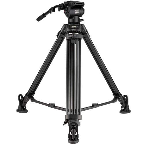 Magnus Rex Vt 5000 2 Stage Video Tripod With Fluid Head
