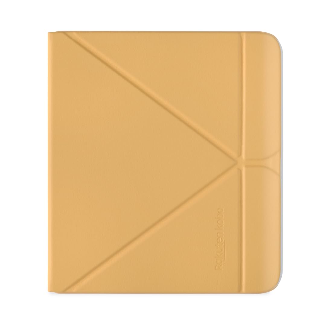 Kobo Libra Colour Sleepcover Case | Butter Yellow | Sleep/Wake Technology | Built In 2 Way Stand | Vegan Leather | Compatible Wi