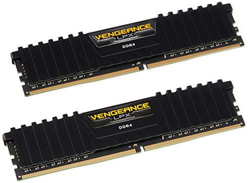 Corsair Cmk8Gx4M2A2400C14 Vengeance   Lpx 8Gb (2X4Gb) Ddr4 Dram 2400Mhz (Pc4-19200) C14 Memory Kit - Black