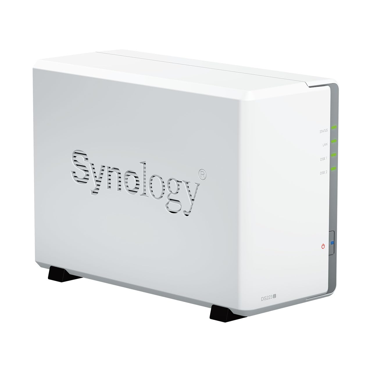 Synology Ds223J 2 Bay Diskstation Nas (Realtek Rtd1619B 4 Core 1.7 Ghz 1Gb Ddr4 Ram 1Xrj 45 1Gbe Lan Port) 6Tb Bundle With 2X 3T