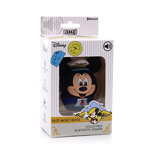 Bitty Boomers Disney Mickey Mouse One: Walt�S Plane   Pilot Mickey Mouse   Mini Bluetooth Speaker