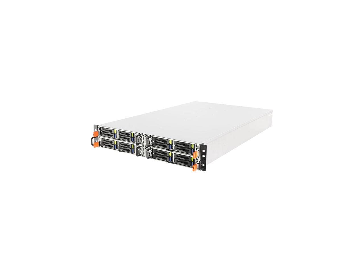 ASRock Server 2U4NF ROMEM3 2U AMD EPYC7002 DDR4 256GB 4x2.5HDD SSD 1600W