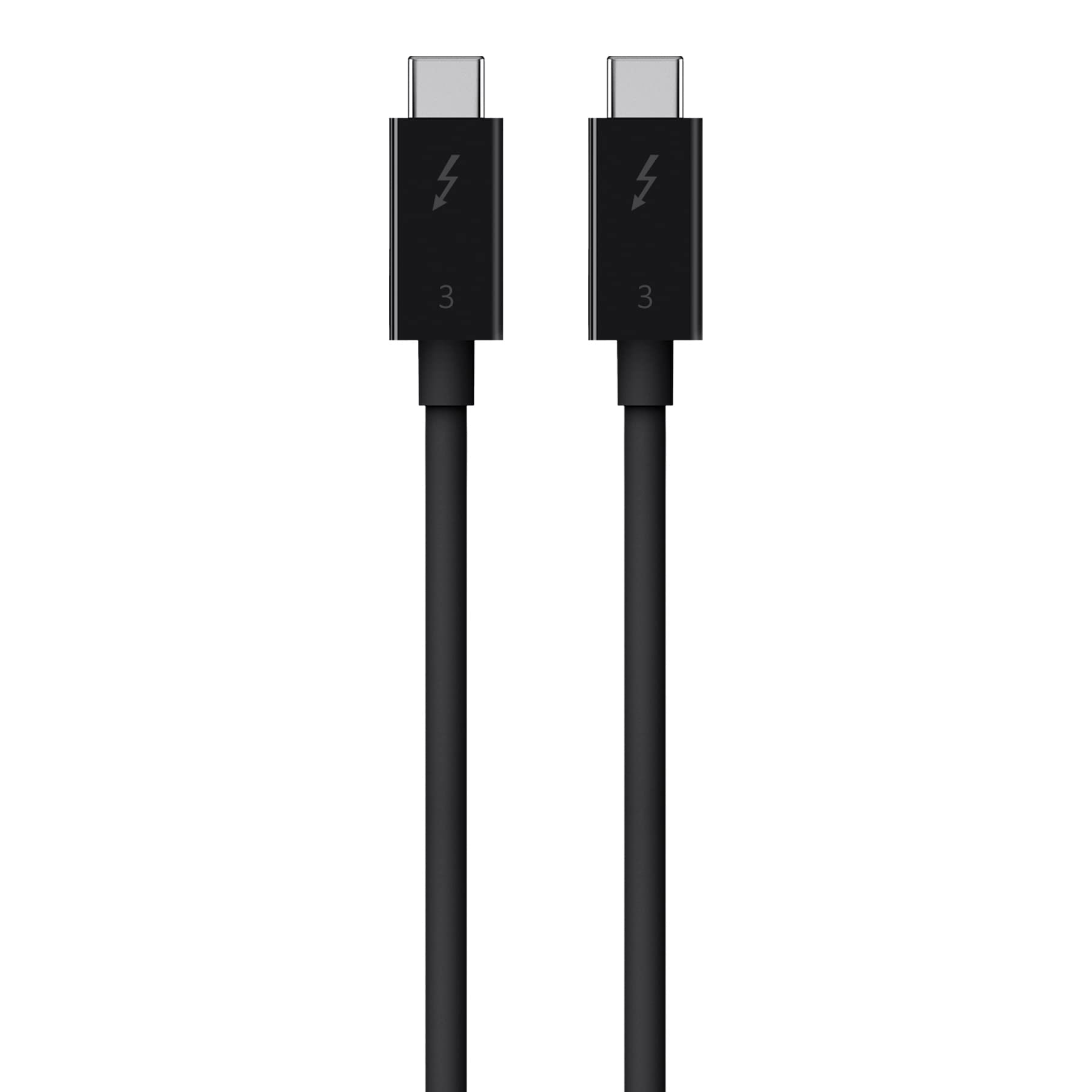 Belkin Thunderbolt 3 Cable (Usb C To Usb C), 100 Watts (1.6 Feet/ 0.5 Meters)   F2Cd084Bt0.5Mbk, Black