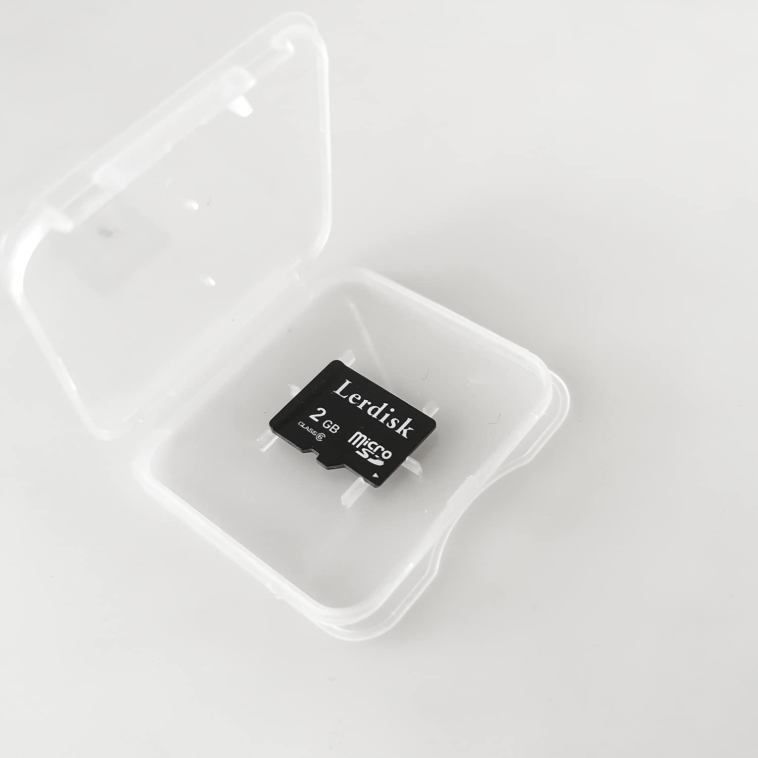 Lerdisk Factory Wholesale Micro Sd Card 2Gb Pack Of 10 In Bulk Microsd With Sd Adapter Produced By Authorized Licencee(2Gb)