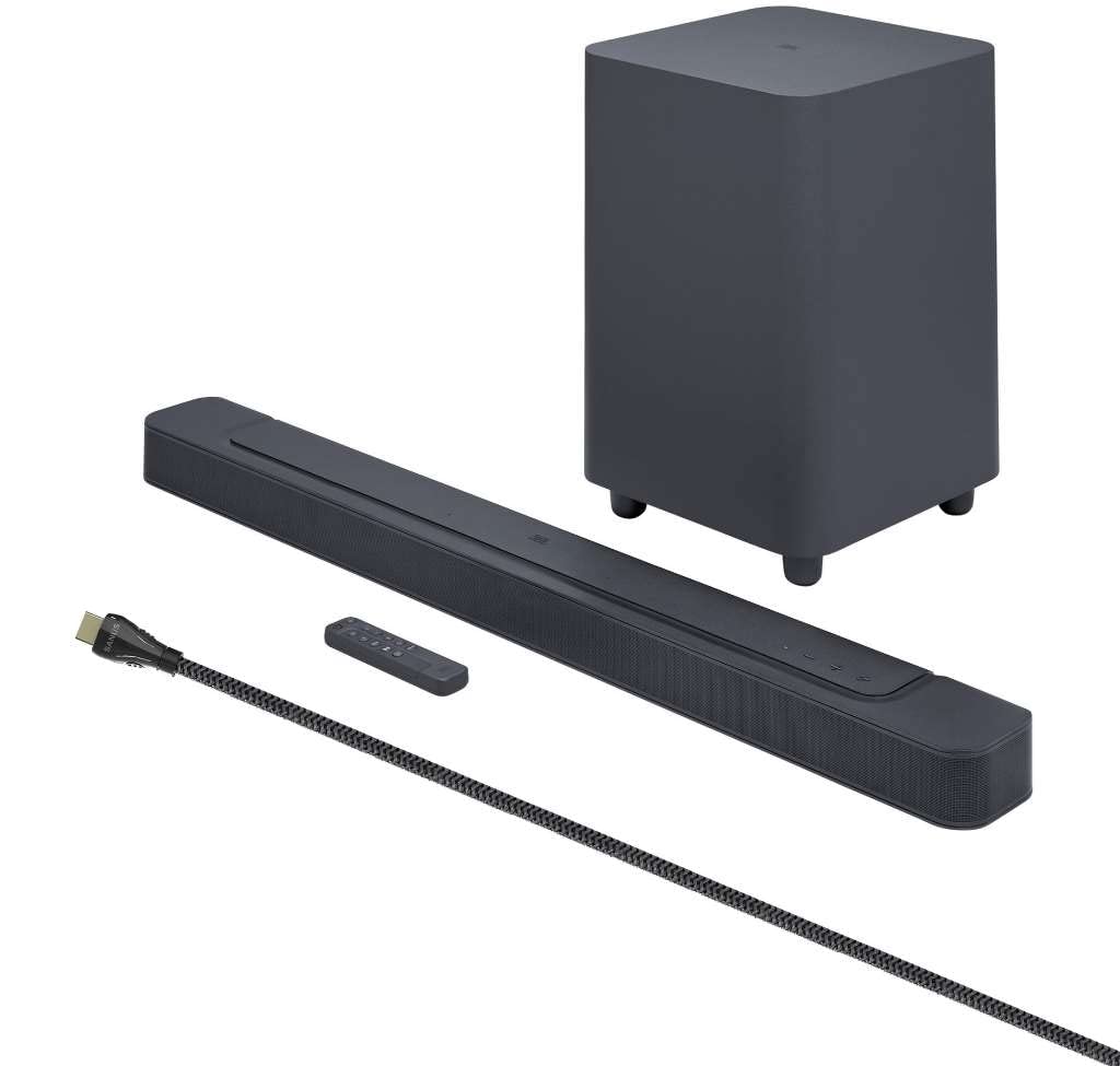 Jbl Bar 500 Pro 5.1 Soundbar Bundle With 10 In. Wireless Subwoofer And 2M 8K Ultra High Speed Hdmi Cable