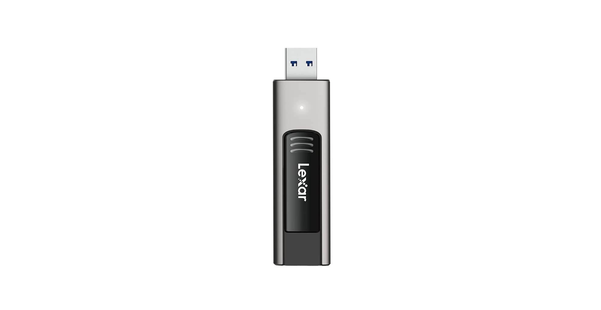 Lexar 128GB JumpDrive M900 USB 3.2 Gen 1 Flash Drive for Storage Expansion and Backup, Up To 400MB/s Read, Metal Design, Titaniu