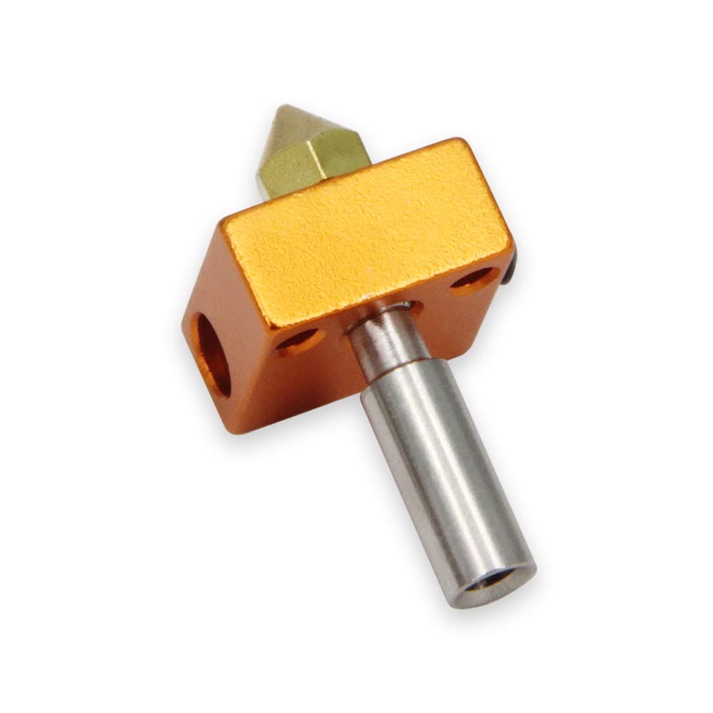 Befenybay 10Pcs Stainless Steel M6 Thread Heatbreak Throat For Ender 3 Series,Cr10 Series 3D Printer (Stainless Steel)