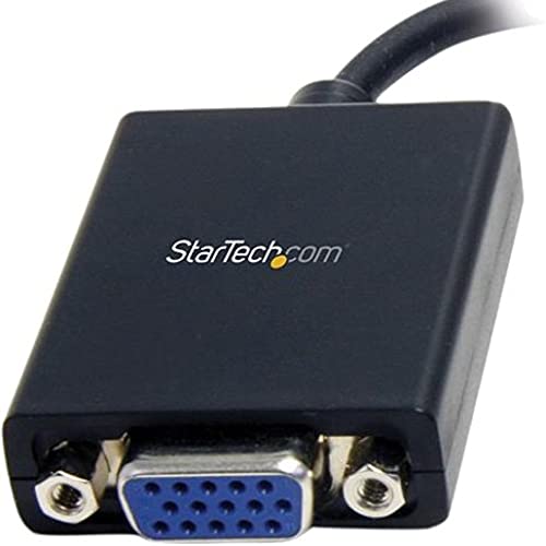 Startech.Com Mini Displayport To Vga Adapter   Active Mini Dp To Vga Converter   1080P Video   Vesa Certified   Mdp Or Thunderbo