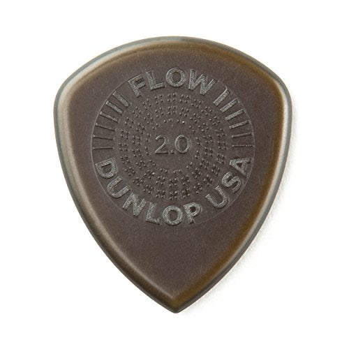 Jim Dunlop Flow Standard Grip 2.0Mm Guitar Picks (549P2.0)