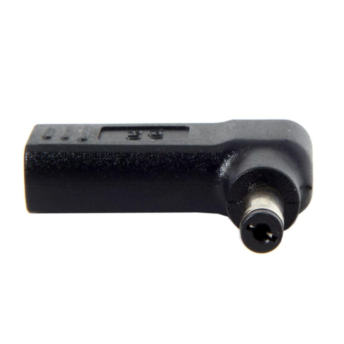 Chenyang Cy Usb 3.1 Type C Usb-C To Rectangle Dc Plug 5.5Mmx2.1Mm Adapter Pd Emulator Trigger 90 Degree Angled For Laptop Tablet