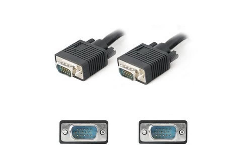 Addon 4.57M (15.00Ft) Vga Male To Male Black Cable